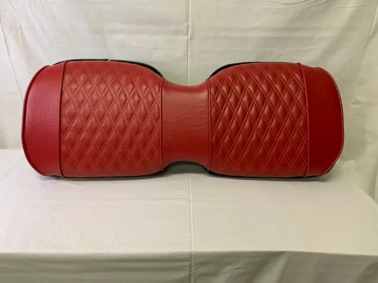 Golf Cart Seat Upholstery Red